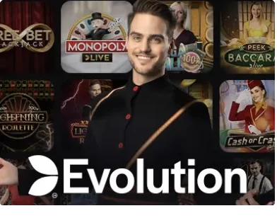 Salon de jeux en direct Evolution