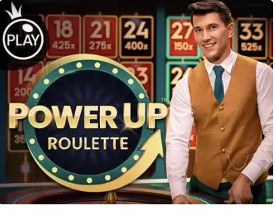 Jeu en direct Power Up Roulette